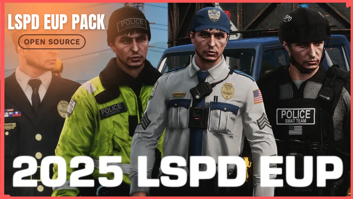 LSPD EUP Pack FiveM | 1000+ Police Uniform Files | Open Source